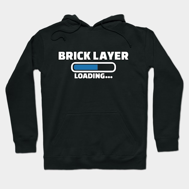 Brick layer loading Hoodie by Designzz